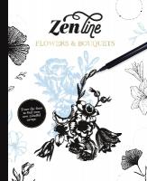 Zenline Flowers & Bouquets: Draw over the lines to create beautiful designs and calm your mind