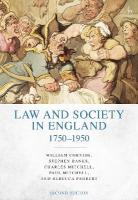 Law and Society in England 1750-1950 2nd edition