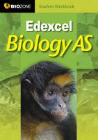 Edexcel Biology AS: Student Workbook