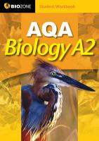 AQA Biology A2 Student Workbook 2nd New edition
