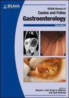BSAVA Manual of Canine and Feline Gastroenterology 3rd edition