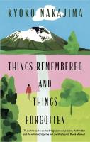 Things Remembered and Things Forgotten Main
