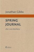Spring Journal: after Louis MacNeice