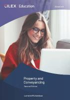 Property and Conveyancing 2nd edition