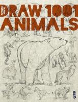 Draw 1,001 Animals Illustrated edition