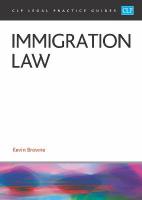 Immigration Law 2023: Legal Practice Course Guides (LPC) Revised edition