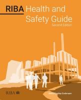 RIBA Health and Safety Guide 2023 2nd edition