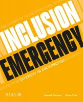 Inclusion Emergency: Diversity in architecture