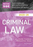Revise SQE Criminal Law 2025/26: SQE1 Revision Guide 2025/26