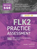 Revise SQE FLK2 Practice Assessment 2025/26: 180 SQE1-style questions with answers Revised edition