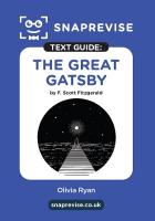 SnapRevise Great Gatsby Text Guide for English Literature