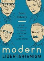 Modern Libertarianism: A Brief History of Classical Liberalism in the United States
