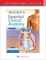 Moore's Essential Clinical Anatomy Seventh, International Edition
