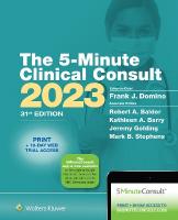 5-Minute Clinical Consult 2023: Print plus eBook with Multimedia Thirty-First