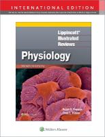 Lippincott® Illustrated Reviews: Physiology Third, International Edition