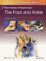 Master Techniques in Orthopaedic Surgery: The Foot and Ankle: Print plus eBook  with Multimedia 4th edition