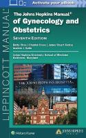 Johns Hopkins Manual of Gynecology and Obstetrics 7th edition