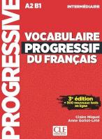 Vocabulaire progressif du français - Niveau intermédiaire (A2/B1) plus Audio  téléchargeable