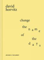Change the Name of the Days