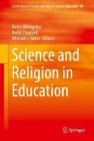 Science and Religion in Education 2019 ed.