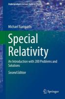 Special Relativity: An Introduction with 200 Problems and Solutions 2nd ed. 2019
