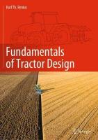 Fundamentals of Tractor Design 2020 ed.