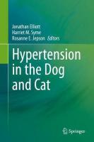 Hypertension in the Dog and Cat 2020 ed.