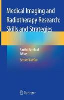 Medical Imaging and Radiotherapy Research: Skills and Strategies Second Edition 2020