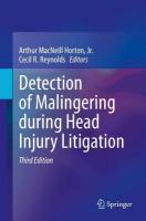 Detection of Malingering during Head Injury Litigation Third Edition 2021