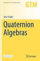 Quaternion Algebras 2020 ed.