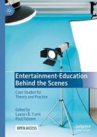 Entertainment-Education Behind the Scenes: Case Studies for Theory and Practice 1st ed. 2021
