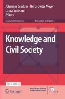 Knowledge and Civil Society 1st ed. 2022