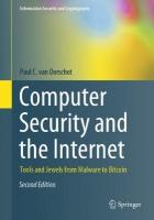 Computer Security and the Internet: Tools and Jewels from Malware to Bitcoin 2nd ed. 2021
