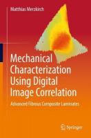 Mechanical Characterization Using Digital Image Correlation: Advanced Fibrous Composite Laminates 2022 ed.