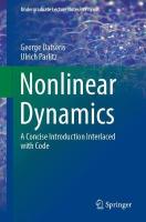 Nonlinear Dynamics: A Concise Introduction Interlaced with Code 1st ed. 2022