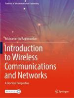 Introduction to Wireless Communications and Networks: A Practical Perspective 2022 ed.