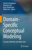 Domain-Specific Conceptual Modeling: Concepts, Methods and ADOxx Tools 2022 ed.
