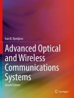 Advanced Optical and Wireless Communications Systems Second Edition 2022