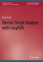 Electric Circuit Analysis with EasyEDA 2022 ed.