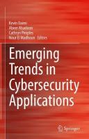 Emerging Trends in Cybersecurity Applications 2023 ed.