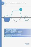 Language of Contemporary Poetry: A Framework for Poetic Analysis 2022 ed.
