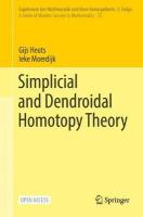 Simplicial and Dendroidal Homotopy Theory 1st ed. 2022