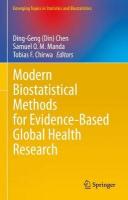 Modern Biostatistical Methods for Evidence-Based Global Health Research 2022 ed.