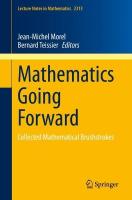 Mathematics Going Forward: Collected Mathematical Brushstrokes 2023 ed.