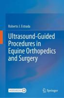 Ultrasound-Guided Procedures in Equine Orthopedics and Surgery 2024 ed.