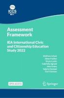 IEA International Civic and Citizenship Education Study 2022 Assessment  Framework 1st ed. 2023