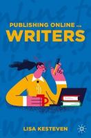 Publishing Online for Writers 1st ed. 2023
