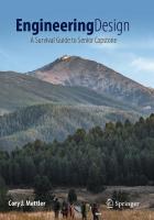 Engineering Design: A Survival Guide to Senior Capstone 2023 ed.
