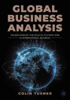 Global Business Analysis: Understanding the Role of Systemic Risk in International Business 1st ed. 2023