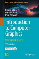 Introduction to Computer Graphics: Using OpenGL and Java 3rd ed. 2023